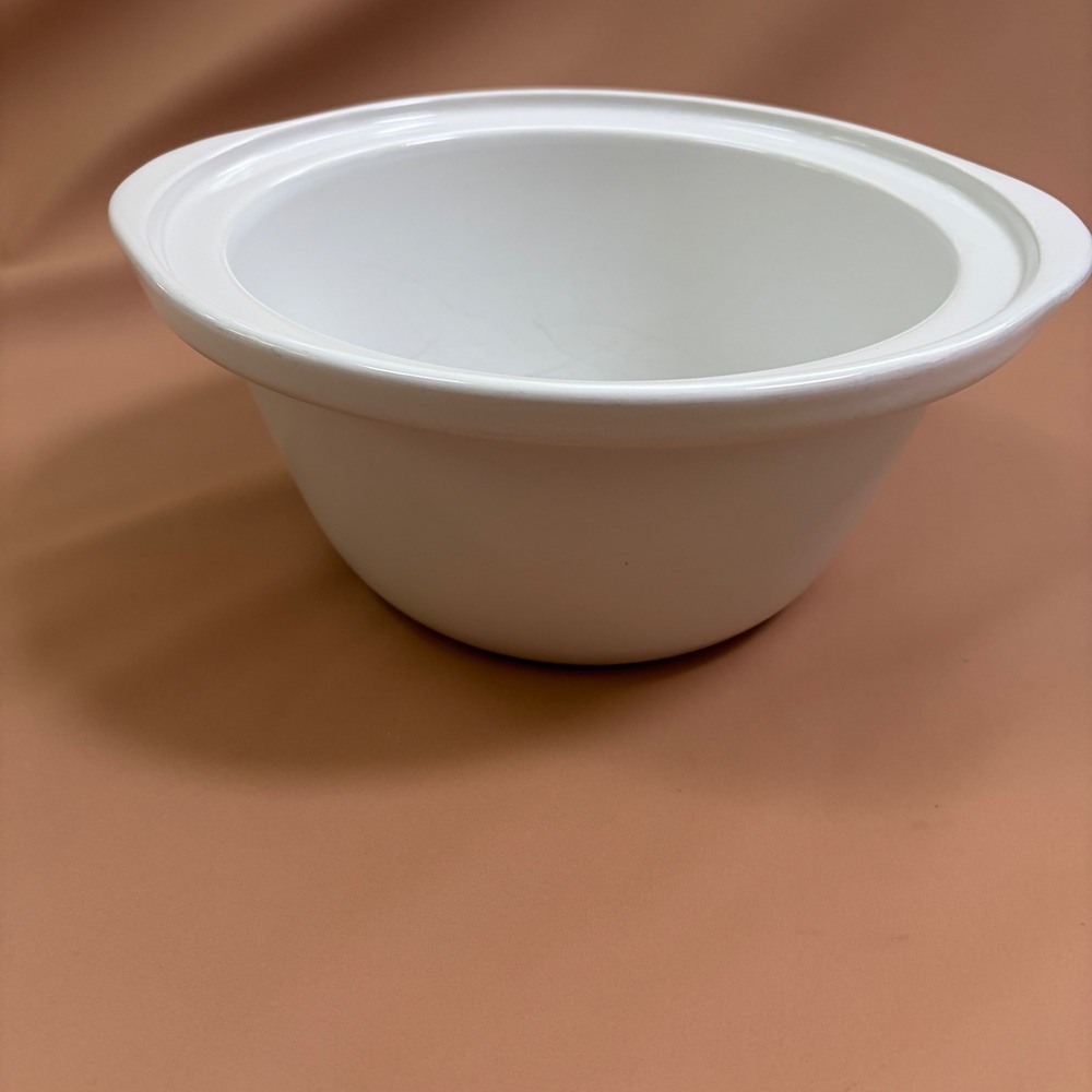 Hamilton Beach 3-in-1 Slow Cooker Replacement Crock 33133 White Ceramic 4 Quart
